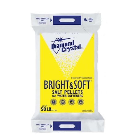 Diamond Crystal Diamond Crystal Bright And Soft Pellets 50lbs 100012424